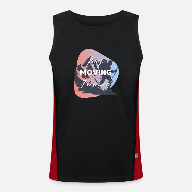 Keep Moving Forward Avanzar HI1 Men's Functional Contrast Tank Top 