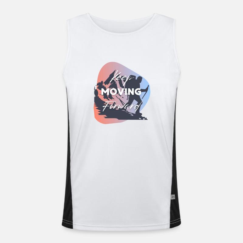 Keep Moving Forward Avanzar HI1 Men's Functional Contrast Tank Top 