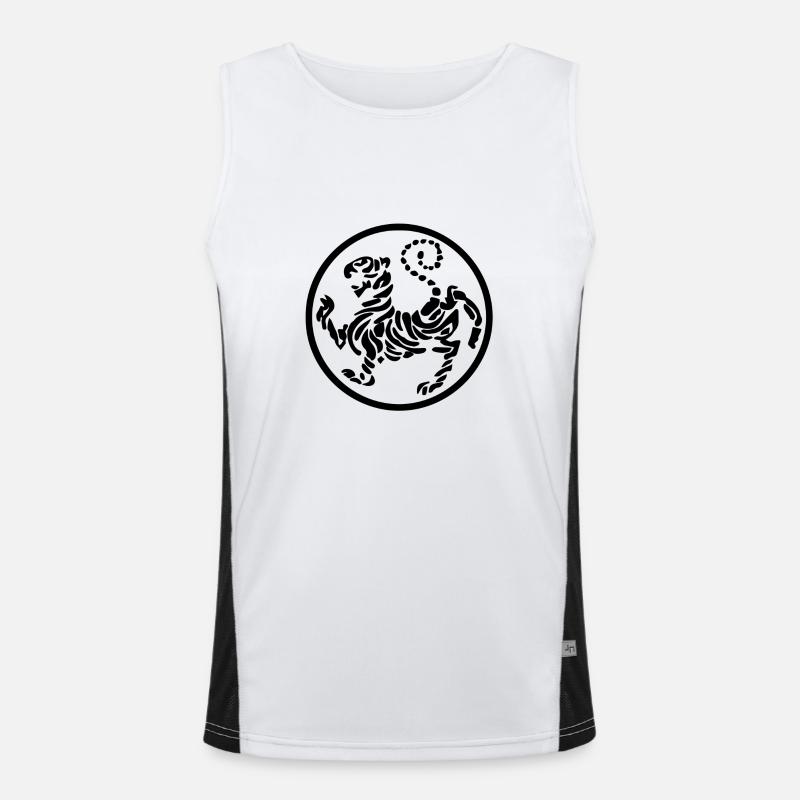 karaté Débardeur respirant contrasté Homme 