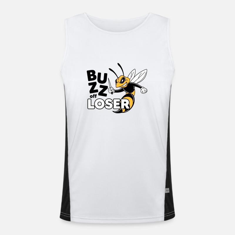 Bee and loser Men's Functional Contrast Tank Top 
