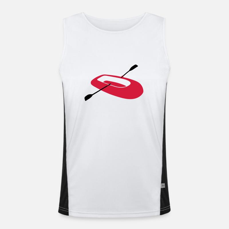 Rubber dinghy - V2 Men's Functional Contrast Tank Top 