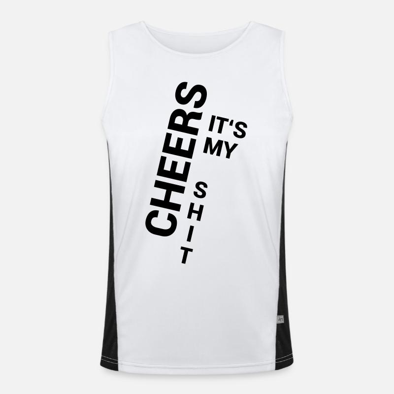 My Shit Funktionelles Kontrast-Tank Top für Männer 