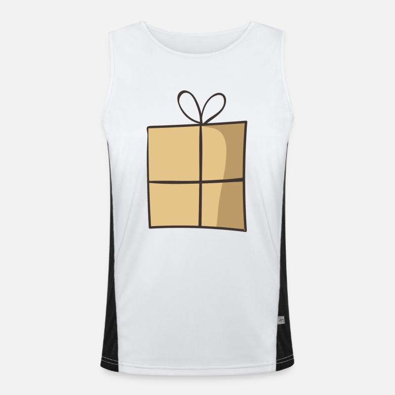 present 3 Men's Functional Contrast Tank Top 