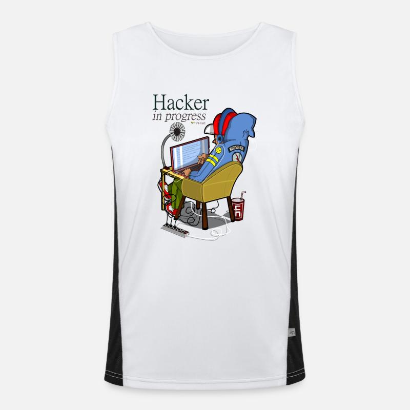 Hacker Men's Functional Contrast Tank Top 