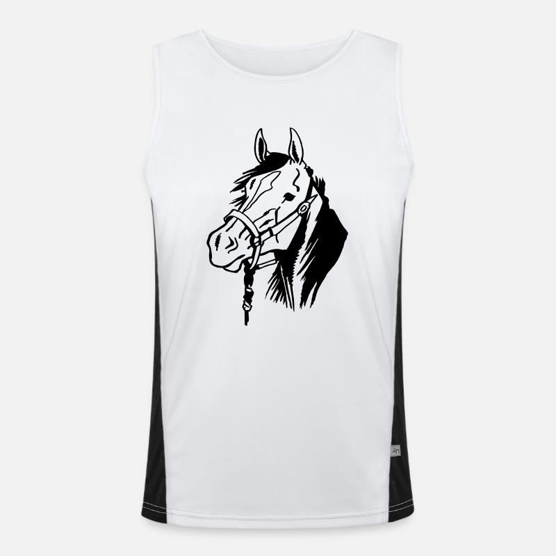 Hanoverian Men's Functional Contrast Tank Top 