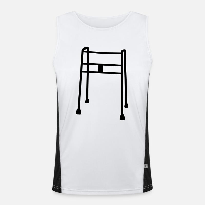 walker rehabilitation_d1 Men's Functional Contrast Tank Top 