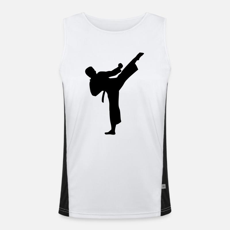 Karate Men's Functional Contrast Tank Top 