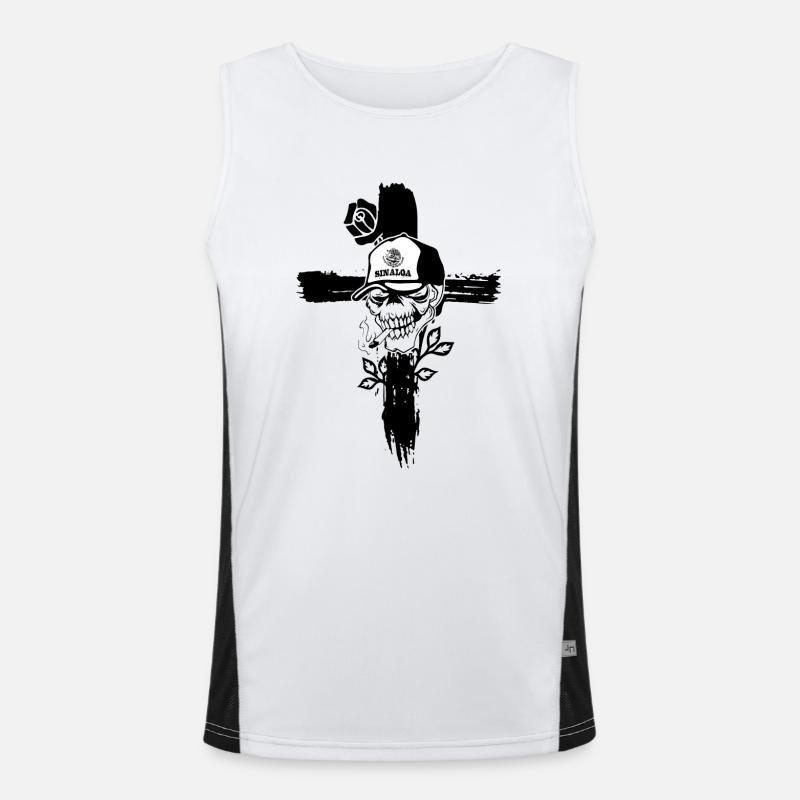 Sinaloa Funktionelles Kontrast-Tank Top für Männer 