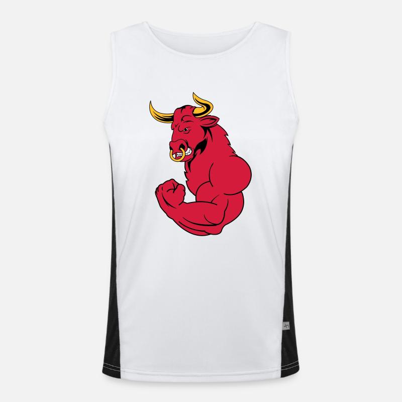 starker_stier_02 Men's Functional Contrast Tank Top 