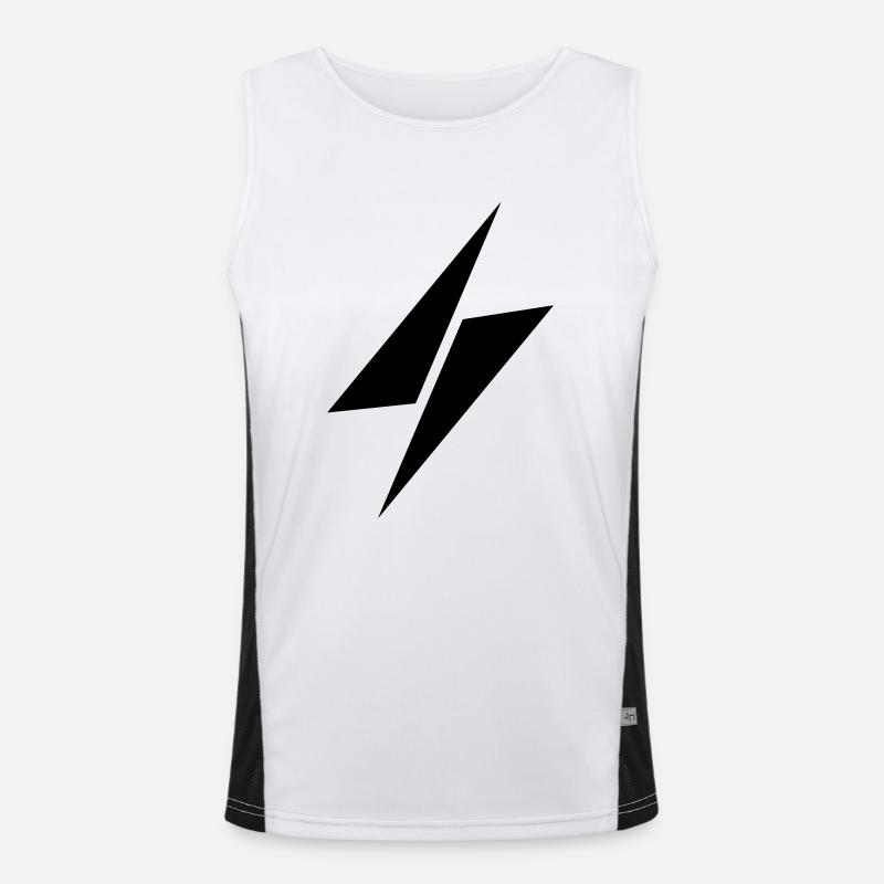 Thunder logo Men's Functional Contrast Tank Top 