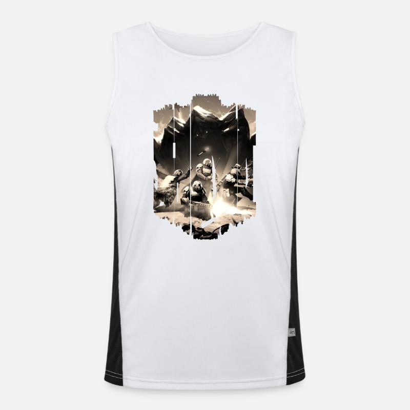 Computer-PC-Spieltechnologie Gamer-Gaming Modern Funktionelles Kontrast-Tank Top für Männer 