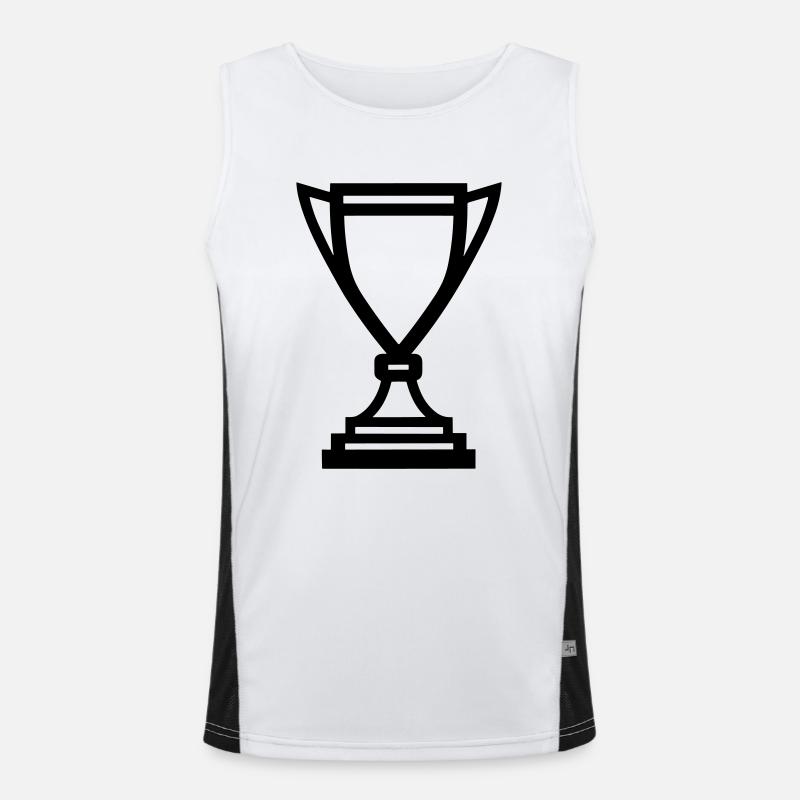 Trophäe Funktionelles Kontrast-Tank Top für Männer 