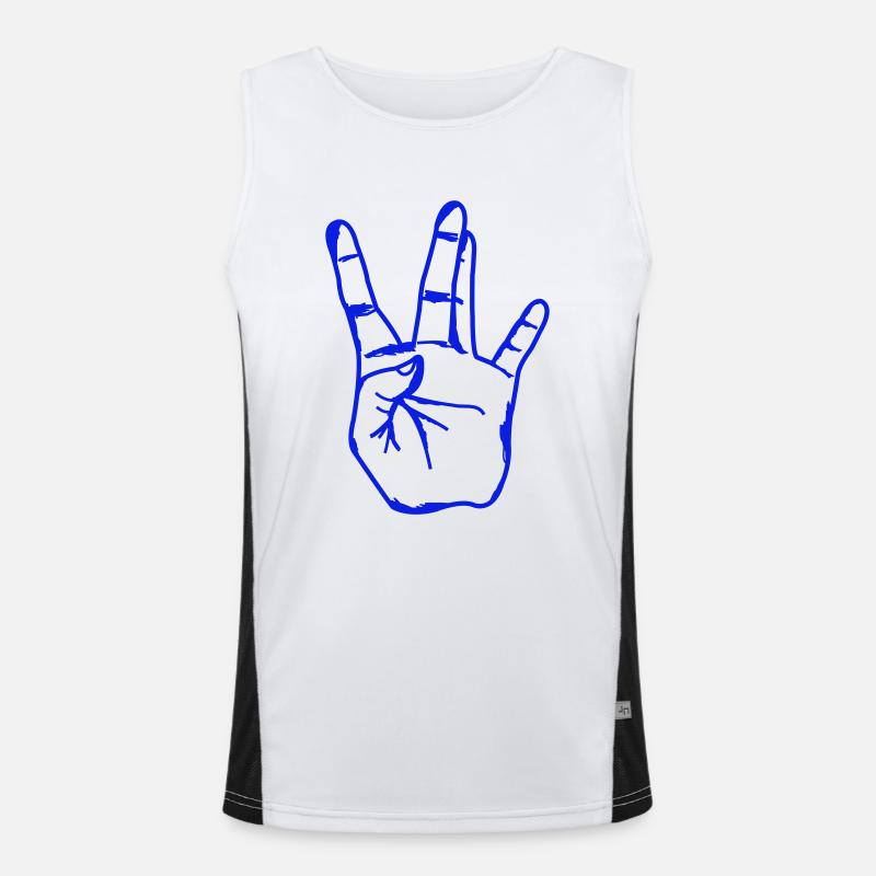 Main Westside Débardeur respirant contrasté Homme 