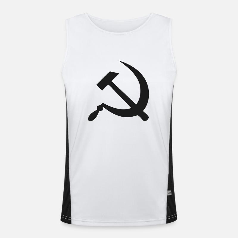 Communisme Débardeur respirant contrasté Homme 