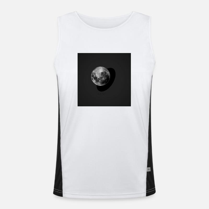 927E0EEA 4915 4ED7 8A3E 4BBD340891CE - Men's Functional Contrast Tank Top  - white/black