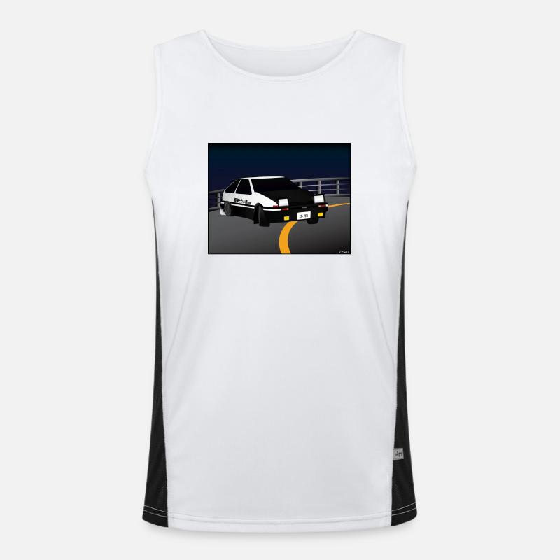 Initial D Dérive Akina Débardeur respirant contrasté Homme 