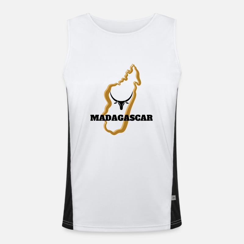 MADAGASCAR Débardeur respirant contrasté Homme 