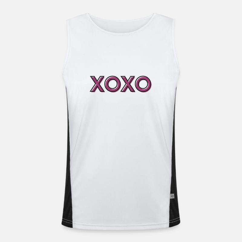 xoxo Débardeur respirant contrasté Homme 