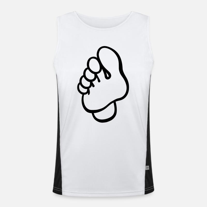 Foot Care - Podiatrist Men's Functional Contrast Tank Top 
