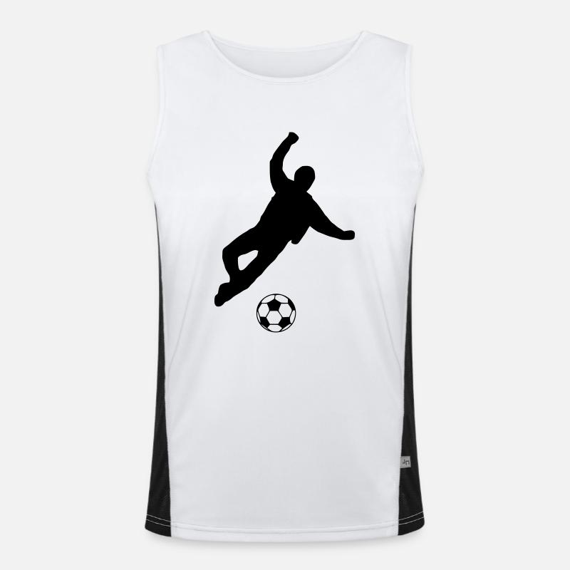 kicker Funktionelles Kontrast-Tank Top für Männer 