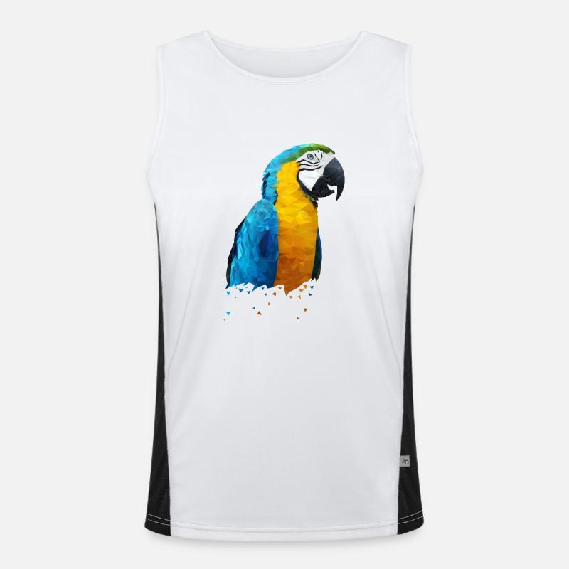 Parrot Men's Functional Contrast Tank Top 