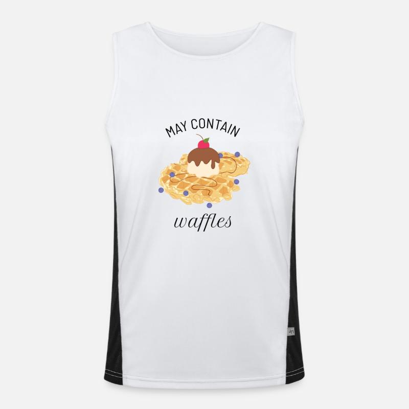 waffles Men's Functional Contrast Tank Top 