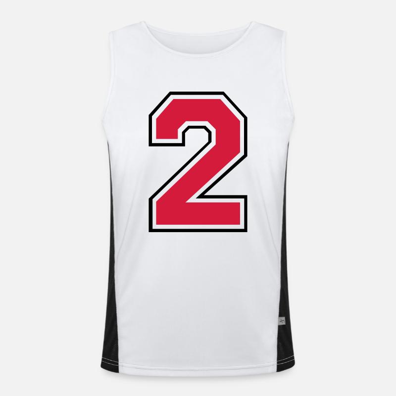 2__f2 Funktionelles Kontrast-Tank Top für Männer 