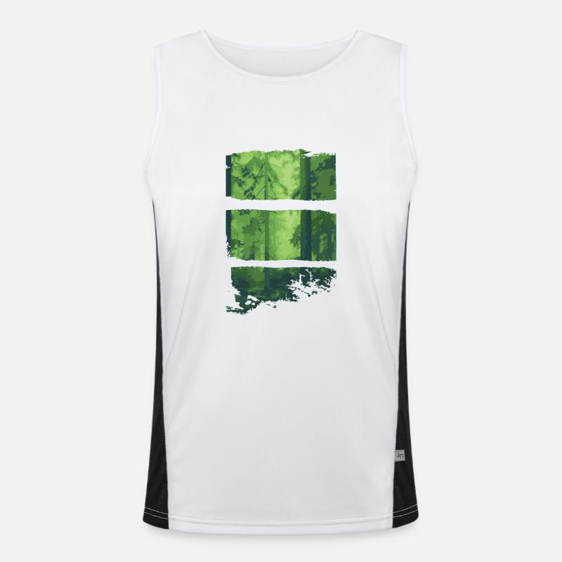 FOREST Men's Functional Contrast Tank Top 