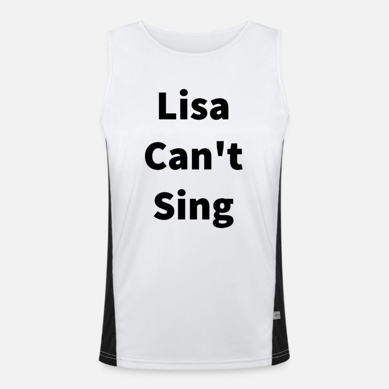 Coréen Débardeur respirant contrasté Homme 