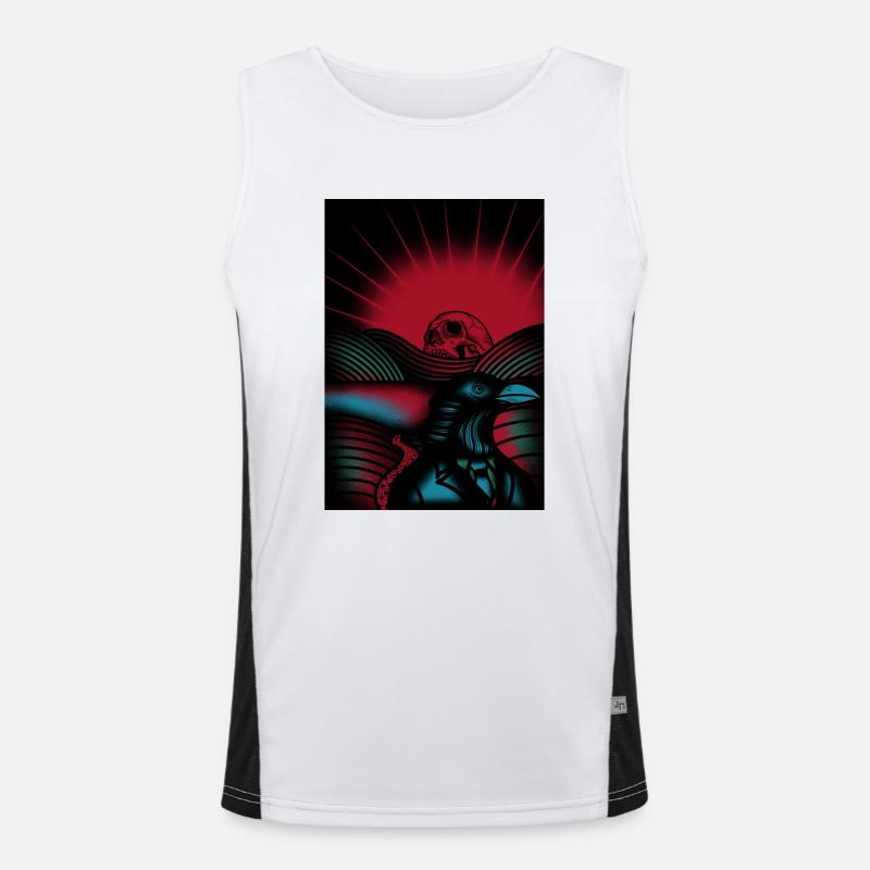 good night Men's Functional Contrast Tank Top 