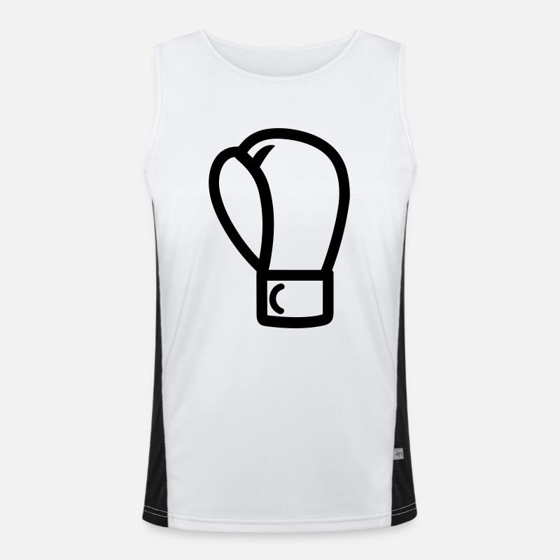 Boxhandschuh Funktionelles Kontrast-Tank Top für Männer 