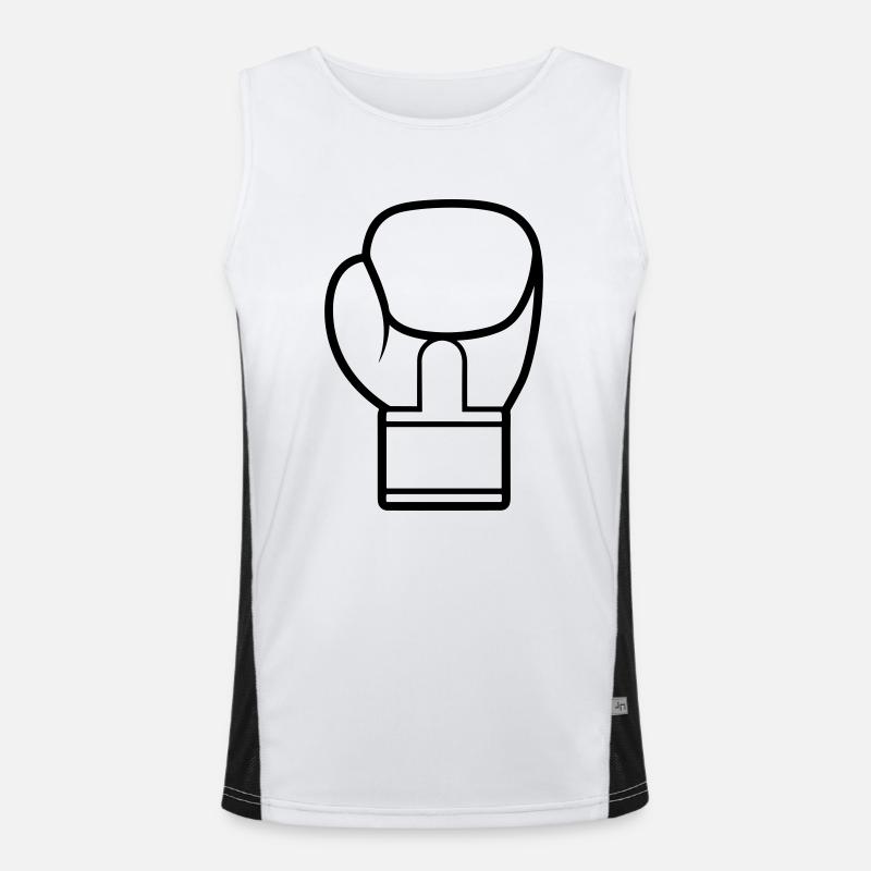 gant de boxe Débardeur respirant contrasté Homme 