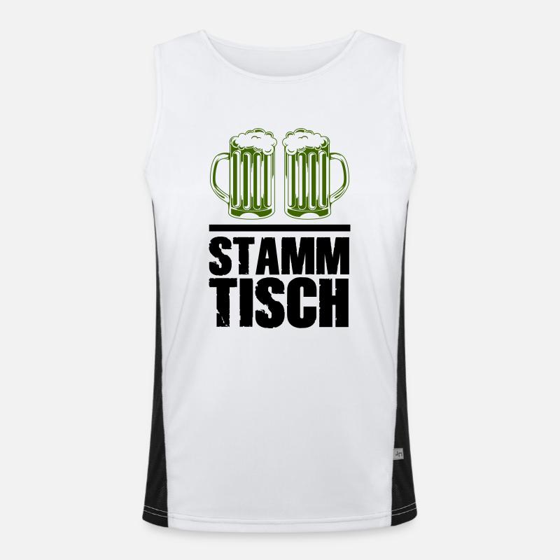 Beer Regulars' Table Men's Functional Contrast Tank Top 