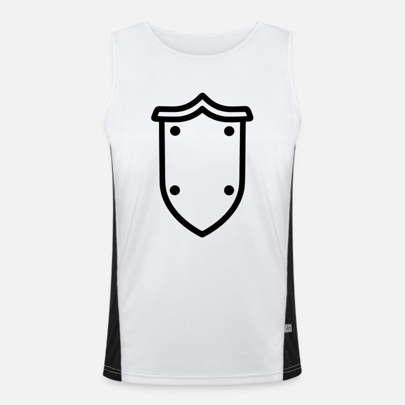 shield Men's Functional Contrast Tank Top 