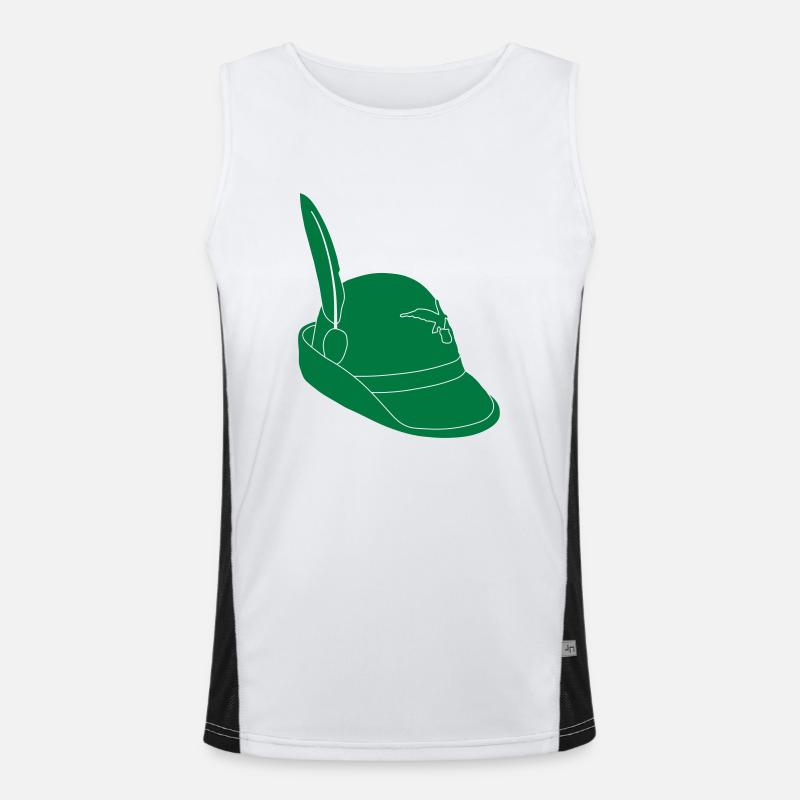 Alpine hat Men's Functional Contrast Tank Top 
