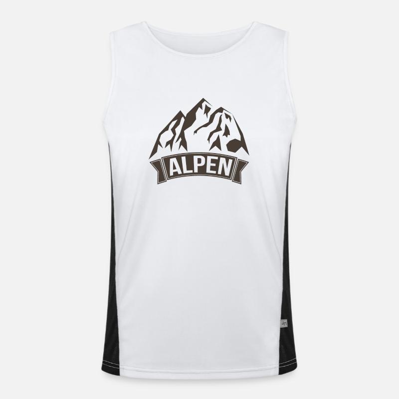 Alps Men's Functional Contrast Tank Top 