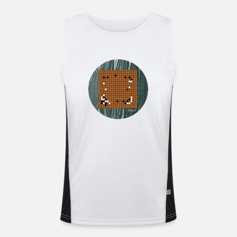 Move 37, AlphaGo vs. Lee Sedol Men's Functional Contrast Tank Top 