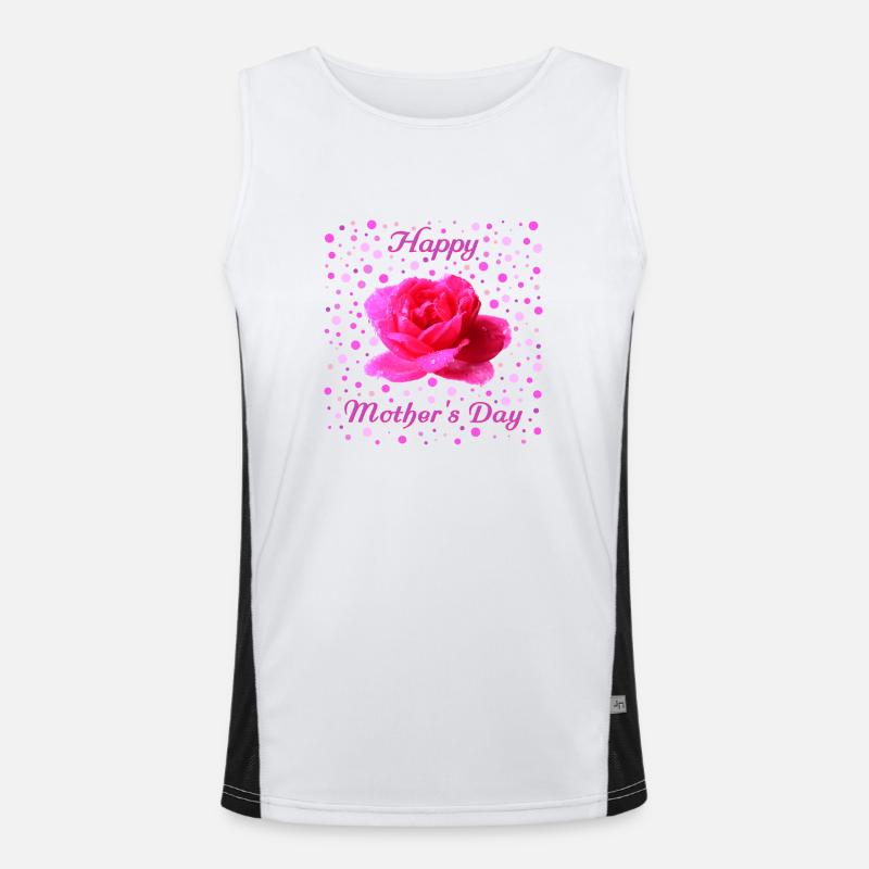 mothers day Muttertag Funktionelles Kontrast-Tank Top für Männer 