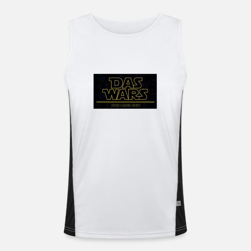 DAsWars Funktionelles Kontrast-Tank Top für Männer 