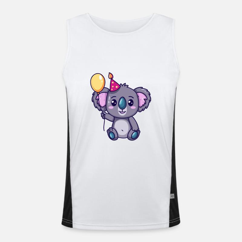 Koala Anniversaire Bébé Débardeur respirant contrasté Homme 