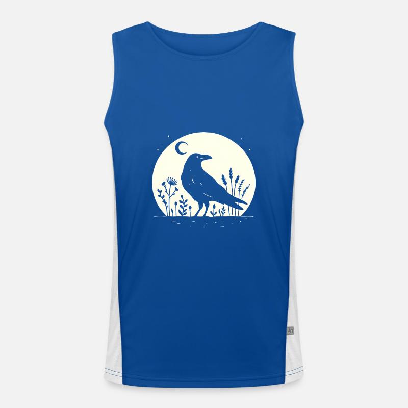 Folge Dreams Face Nightmares Raven Funktionelles Kontrast-Tank Top für Männer 