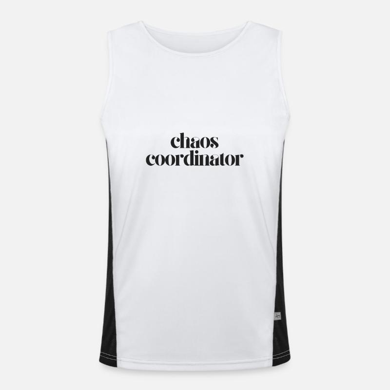 chaos coordinator Men's Functional Contrast Tank Top 