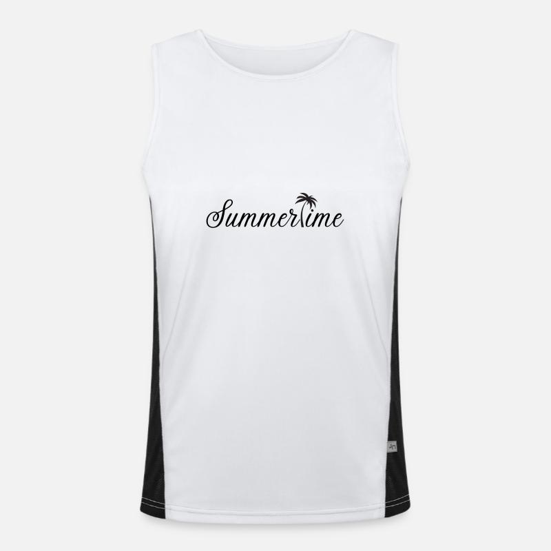 Summertime Funktionelles Kontrast-Tank Top für Männer 