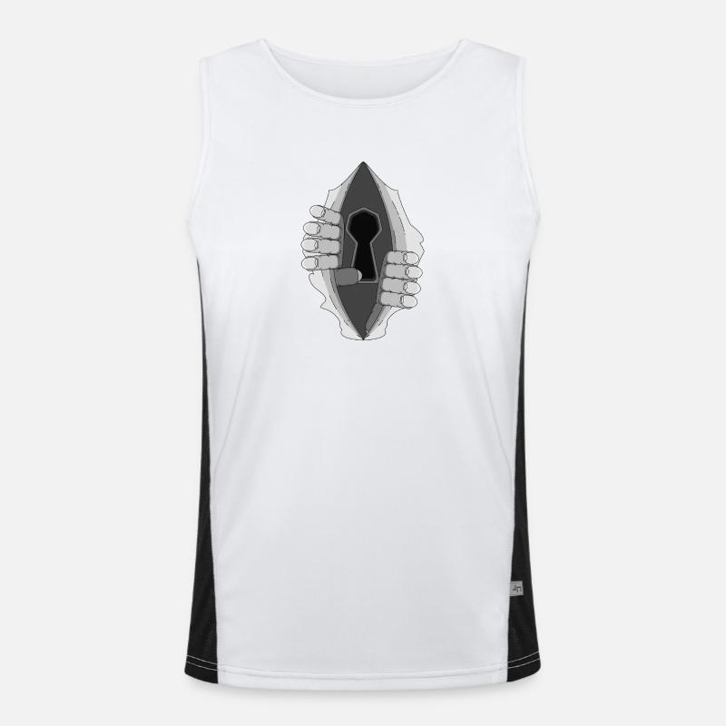 ACTIVATE Men's Functional Contrast Tank Top 