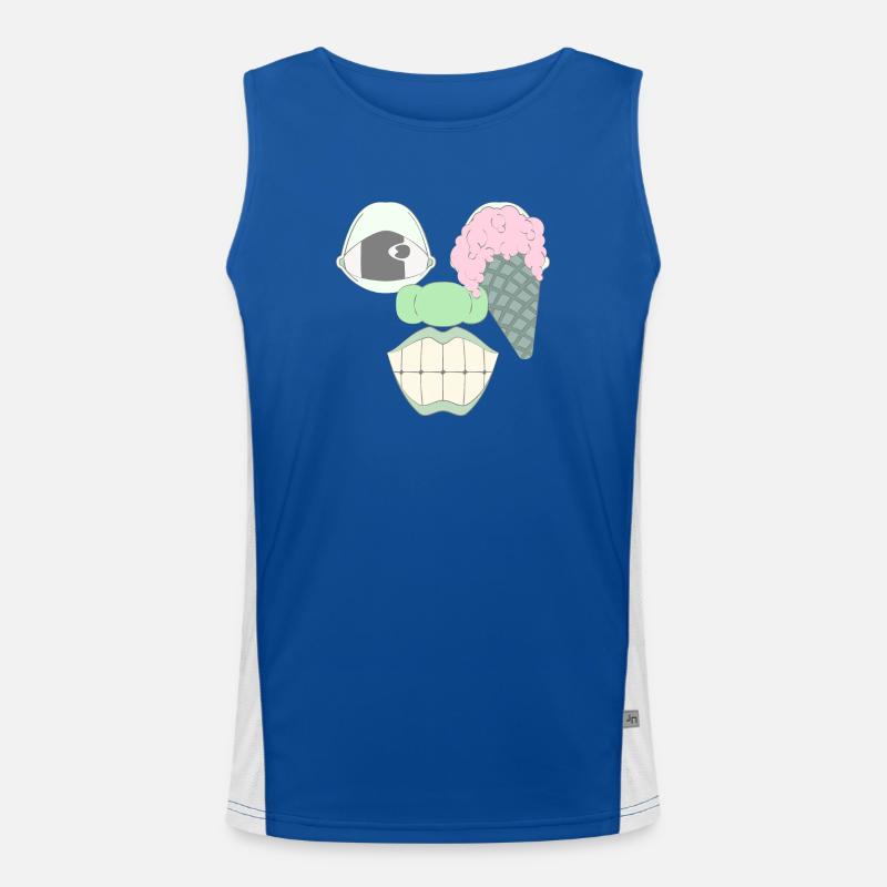 A CLASSIC Men's Functional Contrast Tank Top 