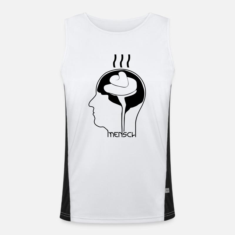 Man Men's Functional Contrast Tank Top 