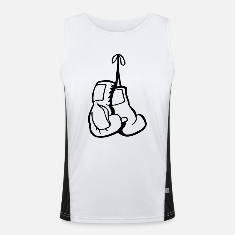 boxing gloves - box handschuhe Funktionelles Kontrast-Tank Top für Männer 