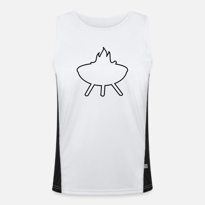 foyer Débardeur respirant contrasté Homme 