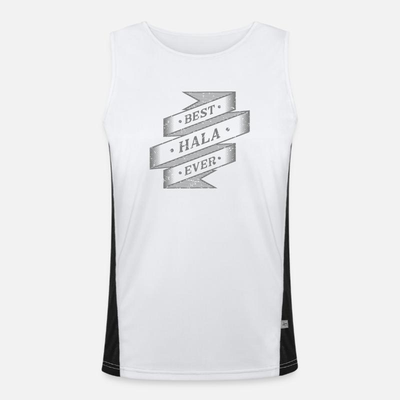 best hala ever Funktionelles Kontrast-Tank Top für Männer 