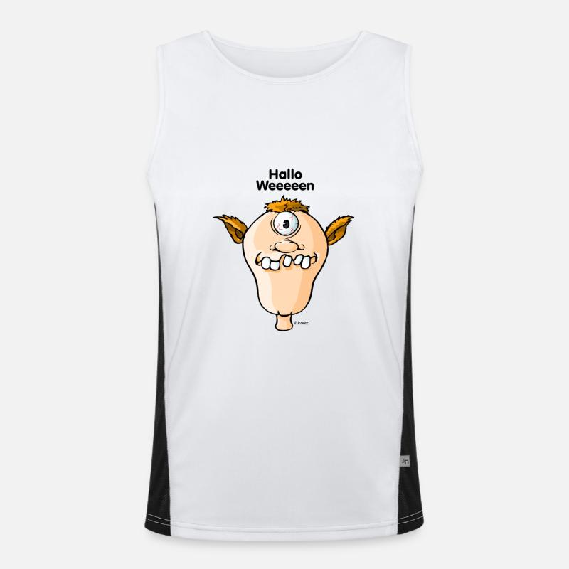 Hello Weeeen Kopp Men's Functional Contrast Tank Top 